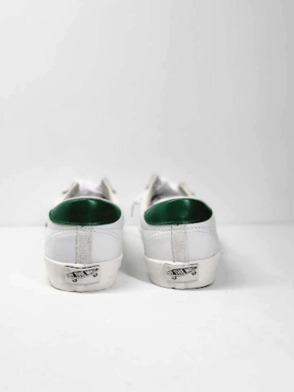 VANS Premium Sport Low 73 Shoes White Green leather Sneakers Sz M8.5 / W10 NWOB - Picture 6 of 8